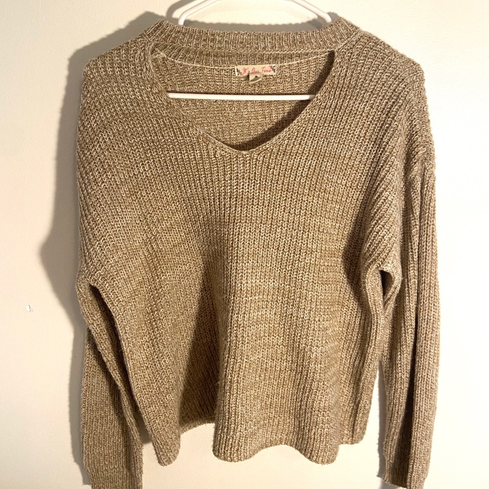 Cut Out Sweater